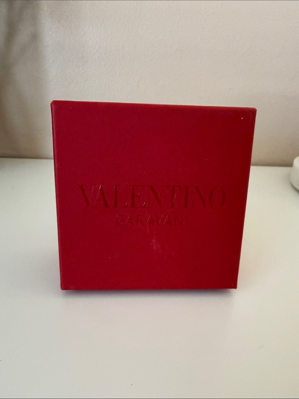 Valentino Red Small Belt Box